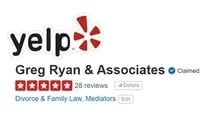 Yelp | Greg Ryan & Associates | 5 Stars - 28 reviews | Divorce & Family Law, Mediators